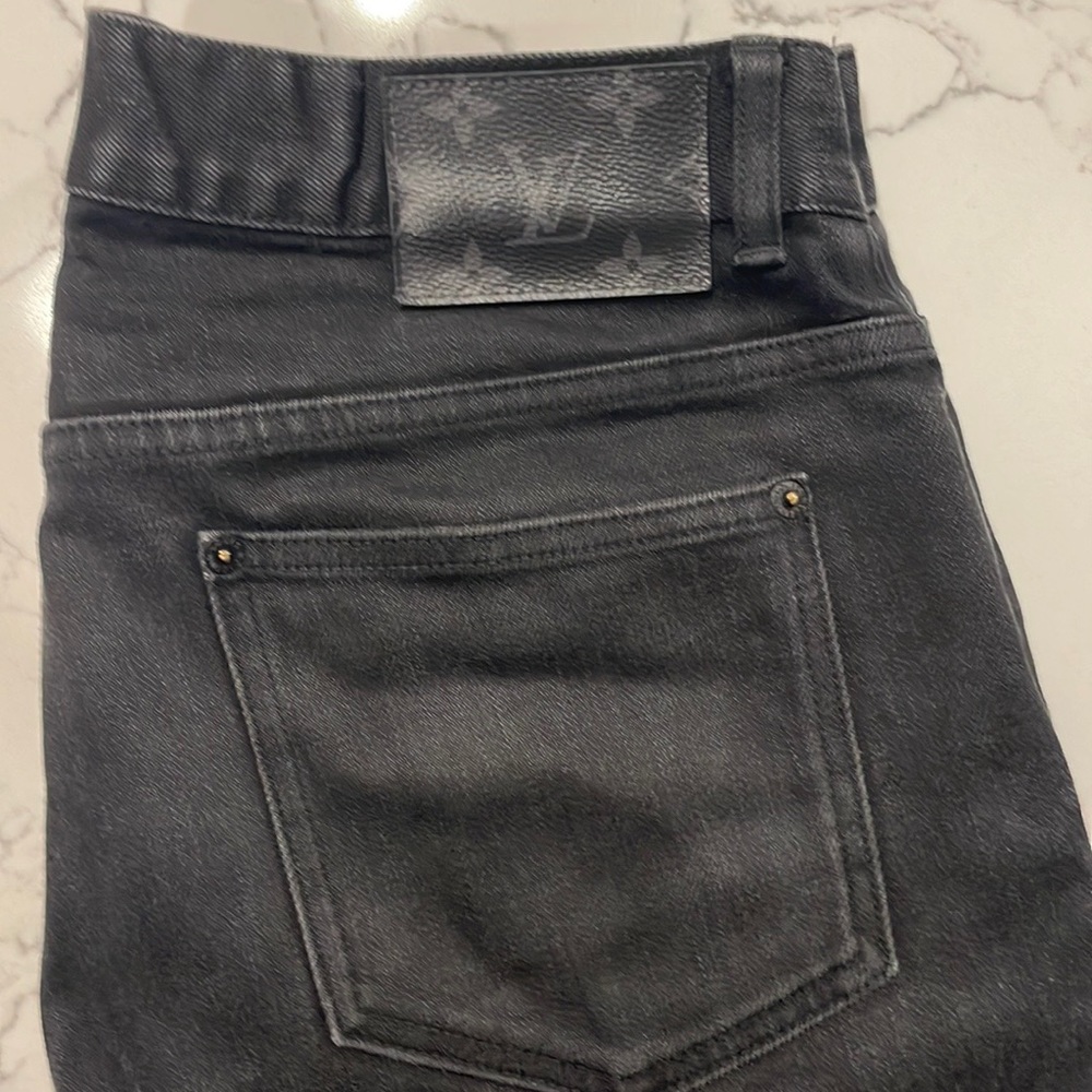 Louis Vuitton black jeans